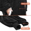 Catalonia Oversized Hoodie Sweatshirt for Women Men, Wearable Blanket Hoodie Fleece for Adults, Warm & Soft Blanket Giant Pocket, Gift Idea - 4 of 4