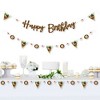 Big Dot of Happiness Forest Hedgehogs - Birthday Party Letter Banner Decoration - 36 Banner Cutouts and Happy Birthday Banner Letters - 2 of 4