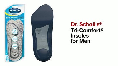 Dr. Scholl’s Tri-Comfort Shoe Insoles for Men (8-12) Inserts with  FlexiSpring Arch Support