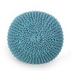 NicBex Modern 20 x 20 Inch Round Pouf, Knitted Cotton Bean Bag Chair for Adults in Living Room, Bedroom, Dorm, No Assembly - 4 of 4