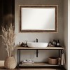 Amanti Art Ridge Beveled Framed Bathroom Vanity Wall Mirror - 4 of 4