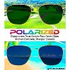 grinderPUNCH Retro Sunglasses for Women Men, UV400 Protection Lens and Lightweight (Black Gradiant) - 4 of 4