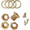Leo Quan Badass TK-7818 SGT Sealed 2+2 Bass Tuning Machines Gold - 3 of 3