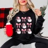 Simply Sage Market Women's Graphic Sweatshirt Coquette Santa Chart - 2 of 4
