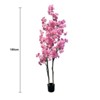 Cherry Blossom Artificial Tree – Fake Flower Tree for Indoor Use, Available in 59in (150cm) & 71in (180cm), Single & Double Pole Designs - 2 of 4