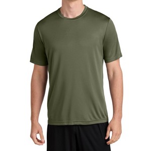 Mafoose Men's Active T Shirts Crew Neck High Visible Sun Protection Cool Dry Fit Athletic Workout Running T-Shirts for Men - 1 of 4