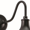 Vaxcel Dorado 1 - Light Sconce in  Dark Bronze - 3 of 4