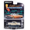 1955 Chevrolet Bel Air Custom Light Gray Met. & Gold Graphics "California Lowriders" Series 1/64 Diecast Model Car by Greenlight - 3 of 3