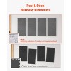 VEVOR 4 PCS Acoustic Panels, 2 inch Thick 23.6 x 11.8 inch Fiberglass Sound Absorbing Panels, Self-adhesive Soundproof Wall Boards, Gray - 4 of 4