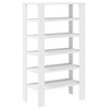 CLIHOME 6-Tier Shoe Rack, Freestanding Shoe Storage Organizer Holds up to 12 Pairs of Shoes - 3 of 4