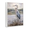 Stupell Industries Coastal Heron on Riverbank, 30" x 24" - 3 of 4