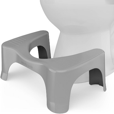 9 Step Stool Gray - Squatty Potty