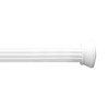 1-3/8 in. dia. wood rod pole Lumi Home Furnishings M&M Wood End Cap Finials 2ct White - 3 of 4