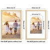 Americanflat Picture Frame with Oval Mat Insert and Shatter-Resistant Glass - Signature Collection - Photo Frame for Wall Display - 2 of 4