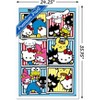 Trends International Hello Kitty and Friends: 21 Core - Group Photos Framed Wall Poster Prints - 3 of 4