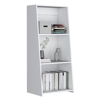 NicBex 3 Shelves File Cabinet,Office Cabinet with Ladder Type Tier-Shelving Design,Modern Storage Cabinet,Filing Cabinets for Home Office