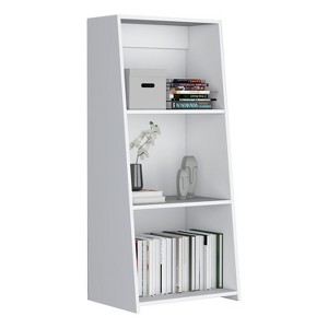 NicBex 3 Shelves File Cabinet,Office Cabinet with Ladder Type Tier-Shelving Design,Modern Storage Cabinet,Filing Cabinets for Home Office - 1 of 4