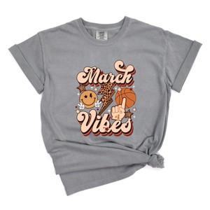 Simply Sage Market March Vibes Basketball Cheetah Garment Dyed Tee - 1 of 4