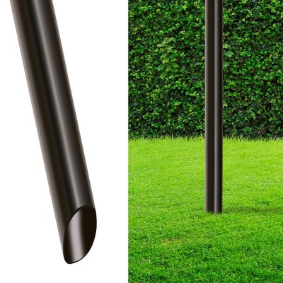 Copper Finish Outdoor Metal Tiki Torches with Fiberglass Wick
