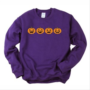 Simply Sage Market Four Pumpkins Sweatshirt - 1 of 4
