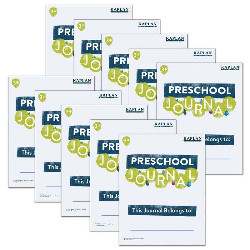 Kaplan Early Learning Preschool Journals - Set of 10, 1 of 5