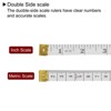 Unique Bargains Flexible Durable Fiber Double Scale Measuring Rulers 3 Pcs - 4 of 4