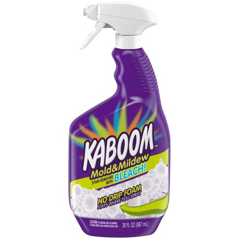 Kaboom No Drip Foam Mold And Mildew Stain Remover With Bleach 30oz