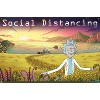 Trends International Rick And Morty - Social Distancing Unframed Wall Poster Prints - 4 of 4