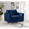 Meridian Furniture,Naomi Velvet Chair - 3 of 4