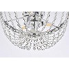 Elegant Lighting Kylie 14 inch flush mount in chrome - 4 of 4