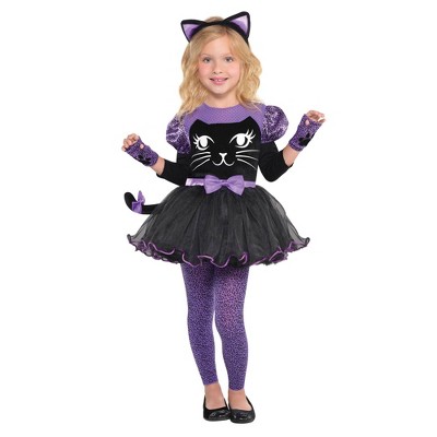  Toddler Miss Meow Halloween Costume 3T-4T 