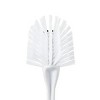 Racxily Great Value All Purpose Kitchen Brush, Dish Brush for Non-Stick & Coated Cookware, Dishwasher Cleaning, White - 3 of 4