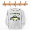 The Juniper Shop I'm Just Here For the Chicks Checkered Toddler Hoodie - 3 of 4