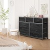 Garvee Wide 10 Drawer Dresser & TV Stand for 47 to 55 Inch TVs - Multi-Functional Storage Chest with Metal Frame and Waterproof Wood, White - 3 of 4