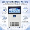 Acekool 100Lbs/24H Commercial Ice Maker - Stainless Steel, 33Lbs Storage, Dual Water Inlets - 4 of 4