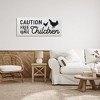 Stupell Industries Caution Free Range Children, 48" x 20" - 2 of 4