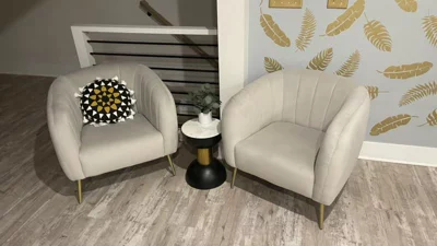 user image by Victoria, eLuxury Sawyer Channel Living Room Chair