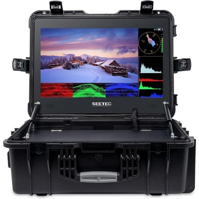 SEETEC WPC215 21.5 inch 1000nit High Bright Portable Carry-on Director Monitor Full HD 1920x1080 with Dual HDMI SDI Input and Output Custom 3D-LUT