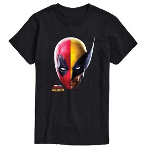 Men's - Marvel - Deadpool & Wolverine Split Space Short Sleeve Graphic T-Shirt - 1 of 4