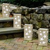 Lumabase 24ct Paper Luminaria Bags Gold Star - 4 of 4