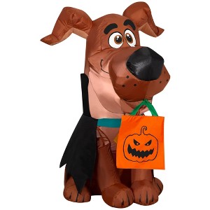 Gemmy Airblown Inflatable Scoob Puppy Vampire WB, 3.5 ft Tall, Multi - 1 of 4