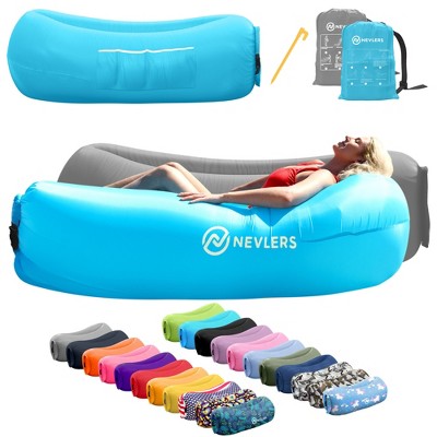 Nevlers Tear-Resistant Inflatable Loungers - Pack of 2