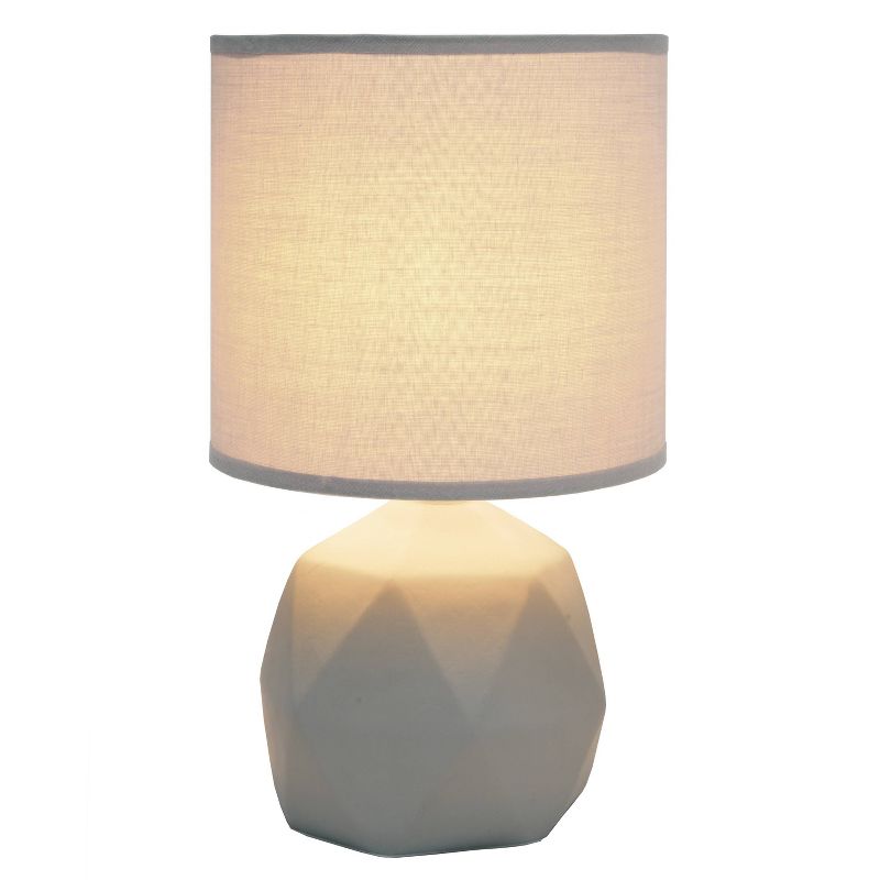Geometric Concrete Lamp with Shade - Simple Designs, 2 of 7