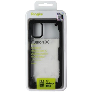 Ringke Fusion X Series Case for Samsung Galaxy M51 - Black / Clear - 1 of 1