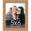 PosterPalooza | 5x6 Modern Bamboo Picture Frame, UV Acrylic, 5 Finishes - 2 of 4