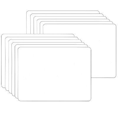Flipside 1-Sided Melamine Mobile Dry-Erase Whiteboard 5" x 7" Pack of 12 FLP15656-12