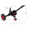 NAYSAYE Trailer Dolly 1500lbs Capacity 2 in 1 Heavy Duty Mover with Adjustable Hitch for RV and Boat, Black, 41.7"*38"*66" - 3 of 4