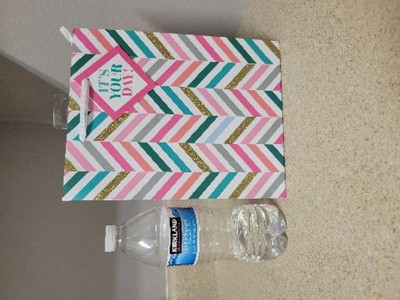 Small Glittered Chevron Gift Bag - Spritz™ : Target