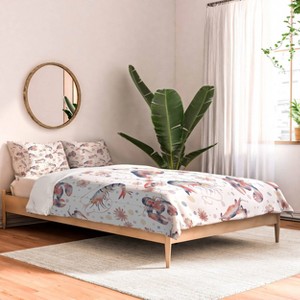 Deny Designs Melly Terpening Happy Crustacean Pattern Queen/Full Comforter and Sham Set (2-3pc Set) - 1 of 4