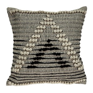Parkland Collection,Janice Bohemian Beige Pillow Cover With Poly Insert - 1 of 4